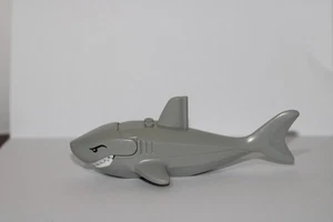 NEW LEGO GREAT WHITE SHARK minifig figure large ocean animal 60379 - 2001 - Picture 1 of 2