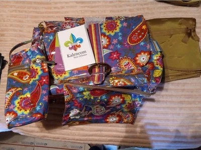 Kalencom Silver Spoon Collection - Water Resistant Diaper Bag And Accessories  - Image 1 of 4