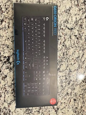 Logitech G610 Orion Red Backlit Mechanical Gaming Keyboard - Image 1 of 2
