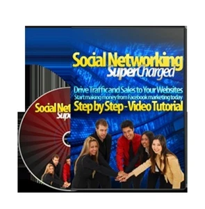 Social Networking Supercharged Drives Traffic To Your Websites; F.B. Videos (CD) - Picture 1 of 1