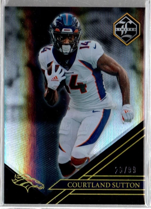 2022 Limited Gold Spotlight #34 Courtland Sutton /99  - Image 1 of 1