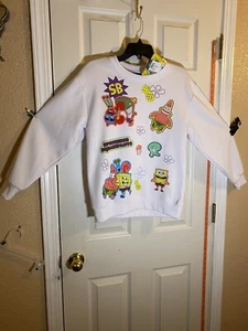 Rue21 Women Small Pullover Sweatshirt Winter Nickelodeon SpongeBob SquarePants - Picture 1 of 6