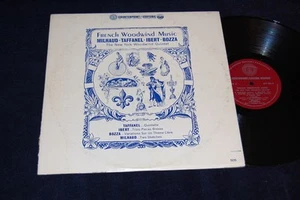 FRENCH WOODWIND MUSIC Milhaud Taffanel Ibert Bozza 12" Vinyl LP Counterpoint ~a - Picture 1 of 2
