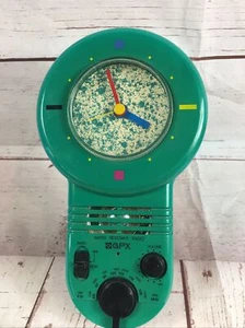 Vintage GPX MD 536 AM/FM Portable Radio Stereo Water Resistance Green 9” - Picture 1 of 12