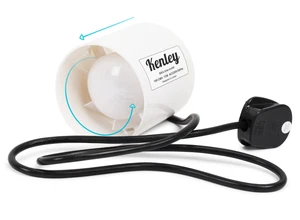 Kenley 4" Inline Extractor Duct Fan for Hydroponic Carbon Filter Grow Room Tent - Picture 1 of 3