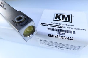 NEW KENNAMETAL KM12-RCM-08-400 MICRO SQUARE TOOL HOLDER MACHINIST LATHE CNC TOOL - Picture 1 of 6