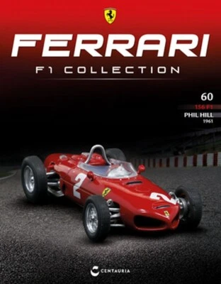 NEW IXO 1:43 F1 FERRARI 156 F1 - Phil Hill 1961 W. C. +Magazine no Minichamps - Immagine 1 di 4