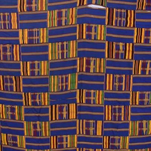 Kente Cloth Women's Ghana 78x49 inch - Picture 1 of 8