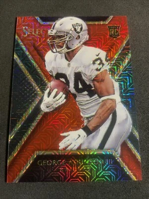 2014 Select Rookies Mojo Red #199 George Atkinson III /75 - Image 1 of 4