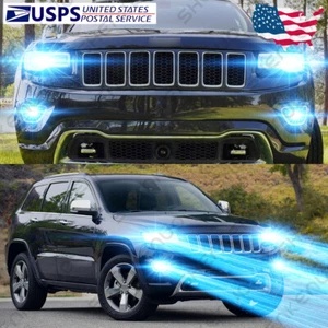 Faros LED 9012 para Jeep Cherokee 2014 2015 + 5202 bombillas antiniebla 4 piezas GL - Imagen 1 de 12