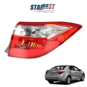 Tail Light Set Fit FOR Toyota Corolla 2014-2016 Rear Body Outer Lamps RH Halogen - Picture 1 of 10