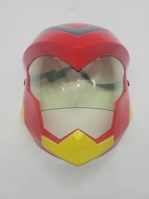 Máscara de disfraz infantil roja y amarilla. Foto 1 de 4