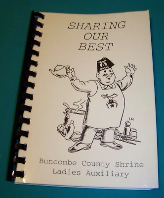 Buncombe County Shrine Club Cookbook 1991 North Carolina - Image 1 of 4