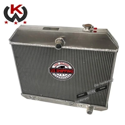 H-Performance Radiator fit 1965 1966 GMC 1000 1500 Series Base Truck V6 #CC65GMC — 第 1/4 张图片