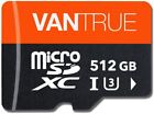 Vantrue 512GB MicroSDXC UHS-I U3 V30 Class 10 4K UHD SD Card | Authorized Dealer
