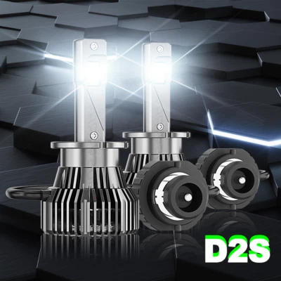 For Infiniti QX60 2014 2015-2017 2X D2S D2R LED Headlight Bulb Replace HID Xenon - Image 1 of 4