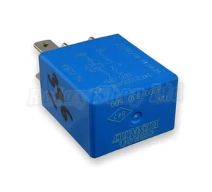 396-Renault (2009-2022) 4-Pin Blue Relay 8200830500 12V Omron 34F23100400 - Picture 1 of 6