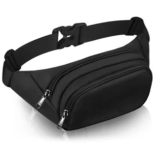 Waterproof Fanny Pack Sports Waist Bag Pack Belt Bag for Travel Hiking Running - Picture 1 of 6