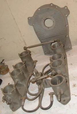 HILBORN 401 BUICK NAILHEAD INJEÇÃO DE COMBUSTÍVEL E TAMPA DE ACIONAMENTO DA BOMBA WEIAND FURO 2.075" - Imagem 1 de 4