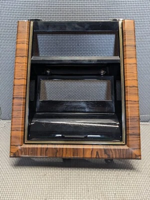 1982-1987 Lincoln Continental SEDAN Center Dash Radio Climate Trim Bezel Panel - Image 1 of 4