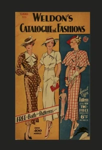 Women's Fashion Catalogue - WELDON'S CATALOGUE OF FASHIONS - Over 400 Models - Picture 1 of 3
