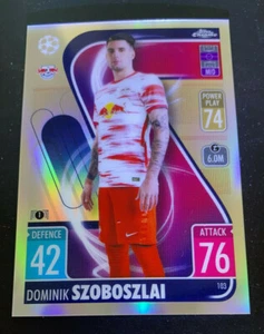 π₯2021 TOPPS Match Attax Chrome SZOBOSZLAI #103 LEIPZIG FOIL REFRACTOR π₯ - Picture 1 of 2
