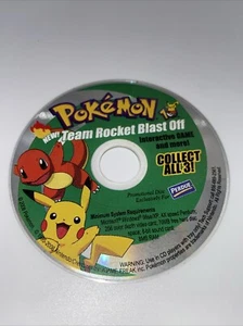 Pokemon Perdue Team Rocket Blast Off 2006 Mini Game CD!! Rare!! Microsoft - Picture 1 of 3