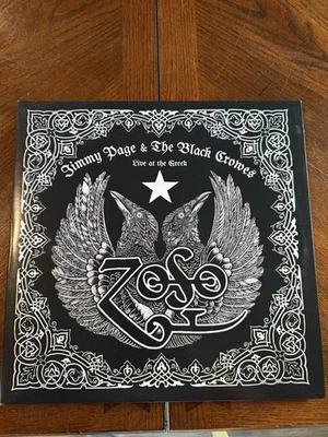 Jimmy Page & The Black Crowes Live at the Greek (Vinyl) 25th Anniversary Marble - Image 1 of 4