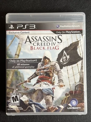 Assassins Creed IV 4 Black Flag PlayStation 3 PS3 CIB - Image 1 of 3