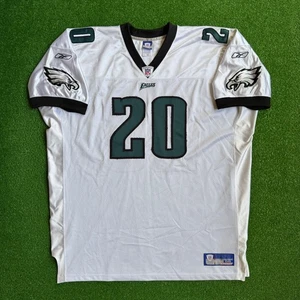 2002 Brain Dawkins Philadelphia Eagles Reebok Authentic weiß NFL Trikot Größe 56 - Bild 1 von 7