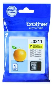 Inktcartridge brother lc-3211y geel - Afbeelding 1 van 1