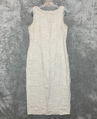 Maxi Vestido De Colección Jonathan Martin Mezcla de Lino Ditzy Floral Modesto Cottagecore 14 Foto 1 de 4