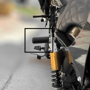 4" Nylon Rear Frame Shock Slider Crash Bar For Harley Sporster 72 XL1200V 12-17 - Picture 1 of 7