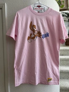 Camiseta De Colección Nestlé Nesquik "kiss me quik"...mujer pequeña...(nueva/antigua stock) - Imagen 1 de 4