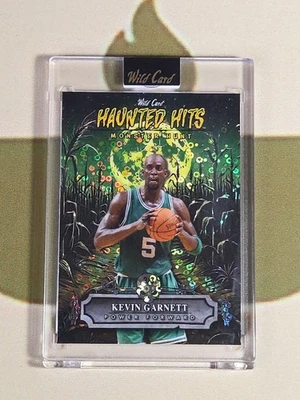 2025 Wild Card Haunted Hits Multi Sport KEVIN GARNETT 3/3 🔥 - Image 1 of 2