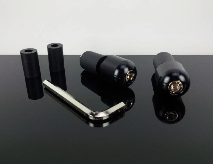 JMP Lenkerenden Alu schwarz 17/13 Mm 011528811