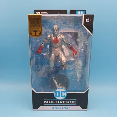 Mcfarlane DC Multiverse “Captain Atom” Gold Label 7" Action Figure New Sealed - Image 1 of 4
