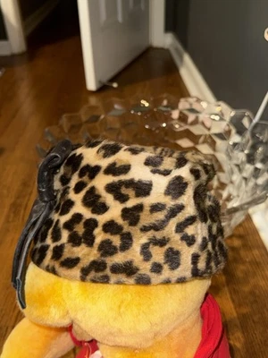 Sombrero Pastillero Vintage Años 50 Lucila Méndez Exclusivo Estampado Leopardo - Diseñador de Nueva York Foto 1 de 4