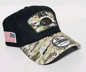 New York Jets Mütze Cap 39THIRTY Salute To Service Patch Logo S/M Small Medium NEU - Bild 1 von 8
