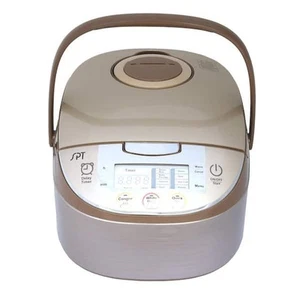 10-Cup Bronze Rice Cooker with 3-Quick Selects and 8-Settings - Picture 1 of 7