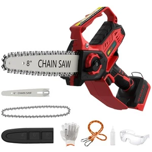 Mini Chainsaw for Miwaukee M18 Battery, 8-Inch and 6-Inch 2-IN-1 Cordless Ele... - Picture 1 of 8