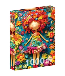 Yarned Joy 1000 Piece Jigsaw Puzzle Enjoy New - Picture 1 of 2