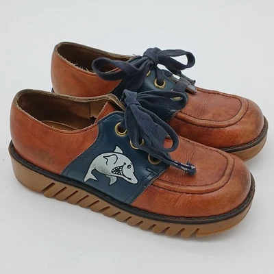 复古 1976 年 CHAWS Buster 棕色童鞋! JAWS Craze! 很难找到! — 第 1/4 张图片