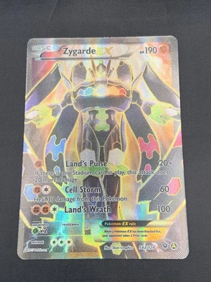 Pokemon Zygarde EX Mega Powers Coll. Full Alt Art Promo #54a MP - Image 1 of 4