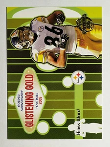 2005 Topps Golden Anniversary Glistening Gold #GG3 Hines Ward (NM) - Picture 1 of 2
