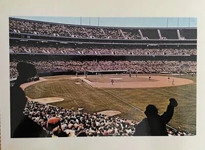 Oakland-Alameda County Stadium; Reproduction Postcard Baseball Stadium MINT - Picture 1 of 1
