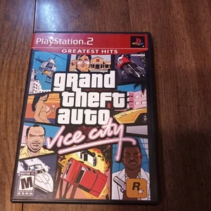 Grand Theft Auto: Vice City Greatest Hits (Sony PlayStation 2, 2005) - caja - Imagen 1 de 6