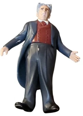 Boneco de ação vintage 2000 Dr Seuss The Grinch Who Stole Christmas Mayor brinquedo 4" - Imagem 1 de 2