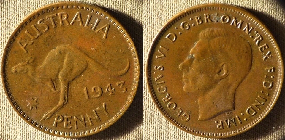 Australia : 1943(P) 1 P  XF-AU  #30   IR7204 - Image 1 of 1