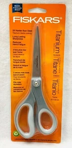 fiskars titanium blade coating 8 inch scissors scuffed packaging - Picture 1 of 1